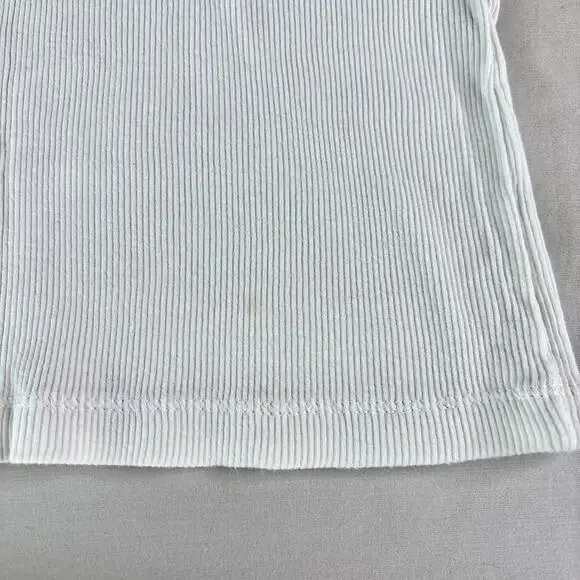 Faded Glory Y2K White Tank Top XS - Picture 2 of 5